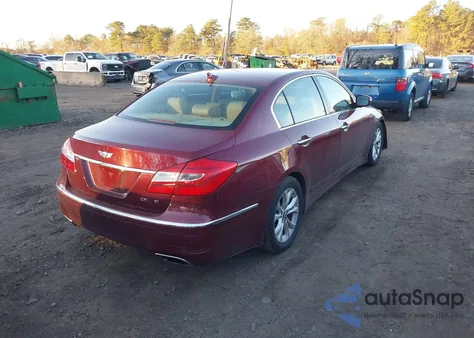 2012 Hyundai Genesis 3.8 z USA, uszkodzony, nr VIN KMHGC4DD1CU152534